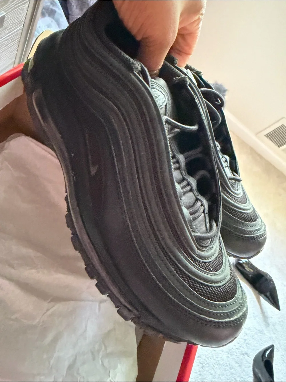Nike women’s Air Max 97 in Black